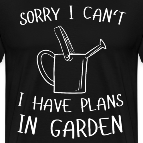 Lustiges Gärtner Garten Blumen Geschenk - Männer Premium T-Shirt