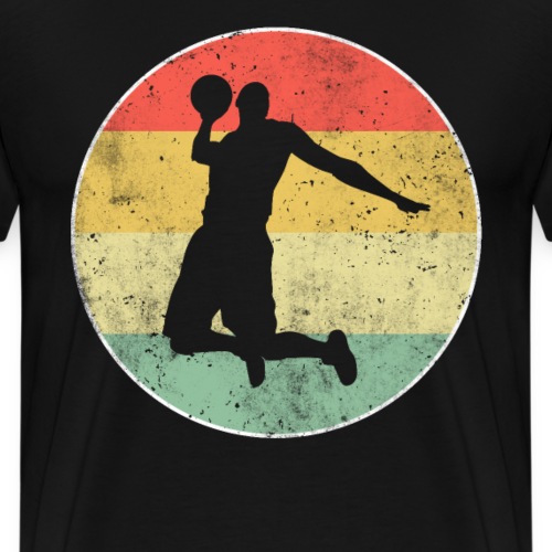 Basketball Retro - Männer Premium T-Shirt