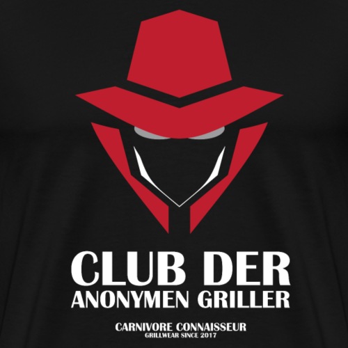Club der anonymen Griller (Grillshirt) - Männer Premium T-Shirt