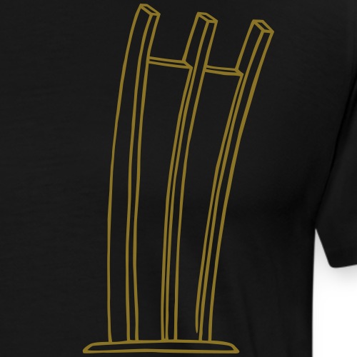 Monument du pont aérien Tempelhof - T-shirt Premium Homme
