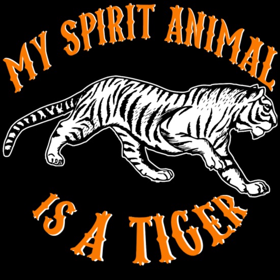 tiger spirit animal forest gift jungle spirit' Men's Premium T-Shirt |  Spreadshirt