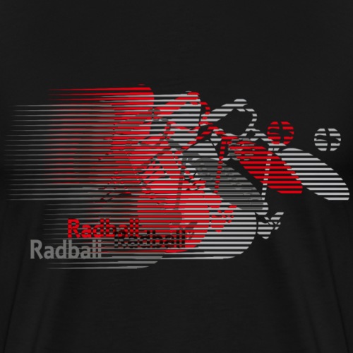 Radball | Earthquake Red - Männer Premium T-Shirt
