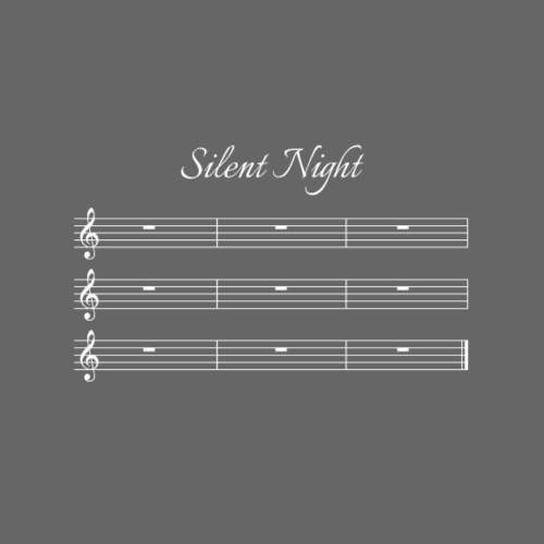 Silent Night - die wirklich stille Weihnachtsnacht - Männer Premium T-Shirt