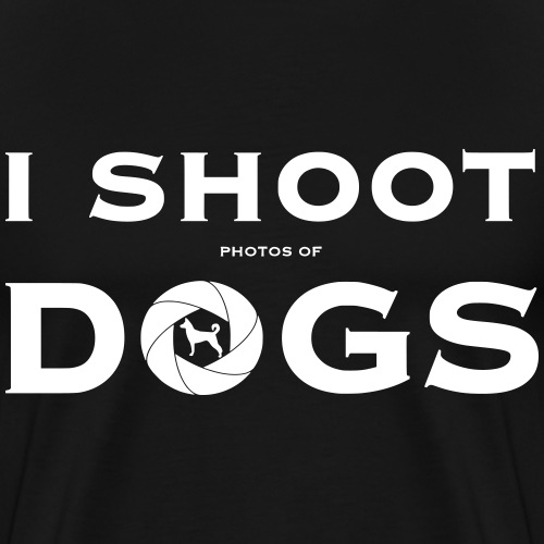 I Shoot Dogs! - Hundefotograf Geschenkidee - Männer Premium T-Shirt
