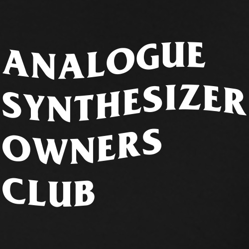 Analogue Synthesizer Owners Club (black) - Männer Premium T-Shirt