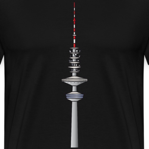 Hertz-Turm Hamburg c - Männer Premium T-Shirt