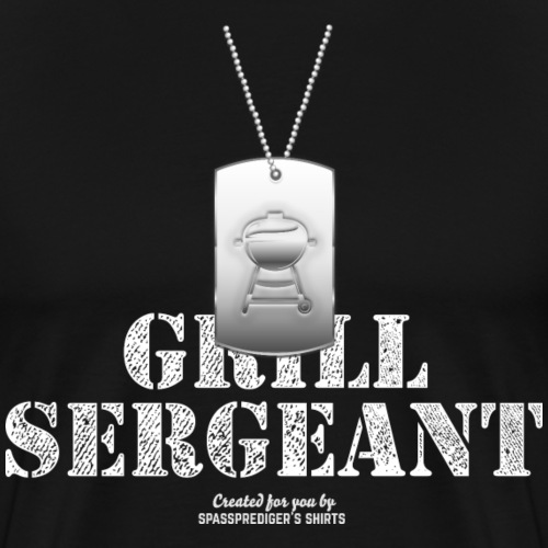 Grill Sergeant Hundemarke - Männer Premium T-Shirt