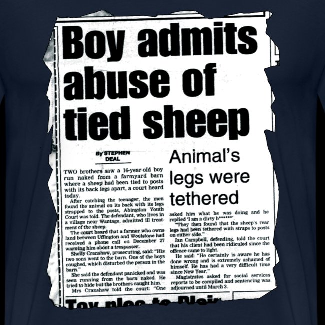 ABUSE OF SHEEP