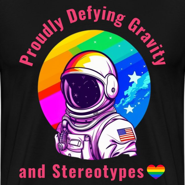 Gay Pride - Proudly Defying Gravity and Stereotype