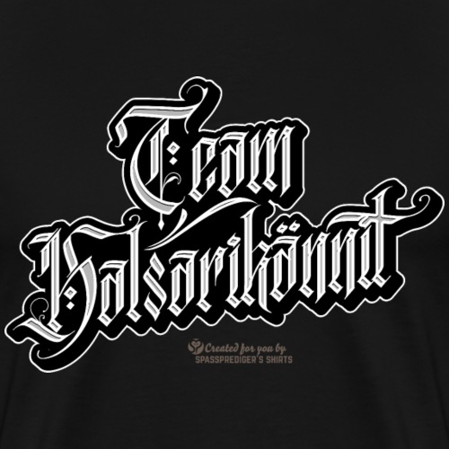 Team Kalsarikännit Schriftzug Vintage Style - Männer Premium T-Shirt