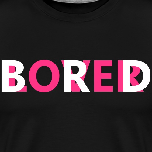 Bored Lover - Männer Premium T-Shirt