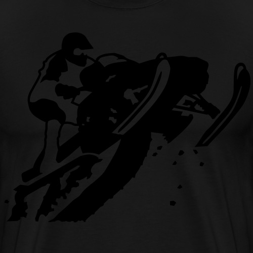 snowmobile_2 - Männer Premium T-Shirt