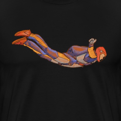 Parachuting - Männer Premium T-Shirt