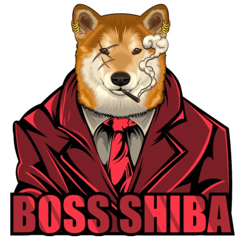 Boss Shiba - Mafia Styled Animals - Männer Premium T-Shirt