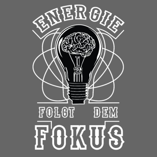 Energie folgt dem Fokus - Männer Premium T-Shirt