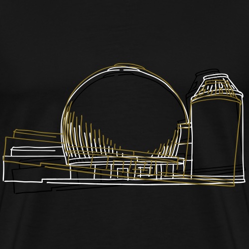 Planetarium Berlin - Männer Premium T-Shirt