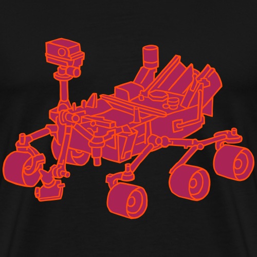 Curiosity Marsrover 2 - Männer Premium T-Shirt