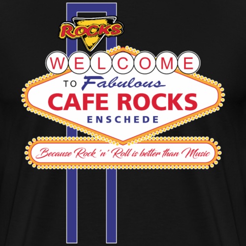 Welcome to Fabulous Rocks - Mannen Premium T-shirt