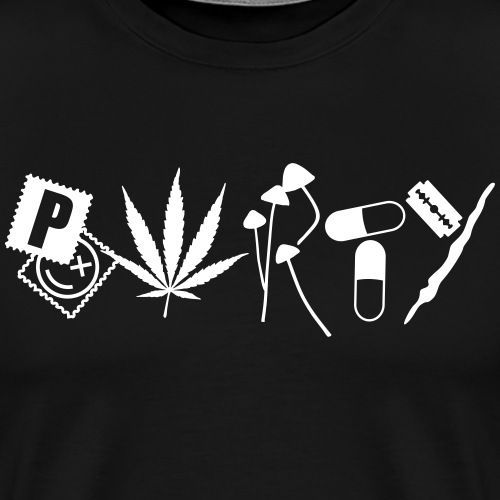 Party Drugs X - Männer Premium T-Shirt