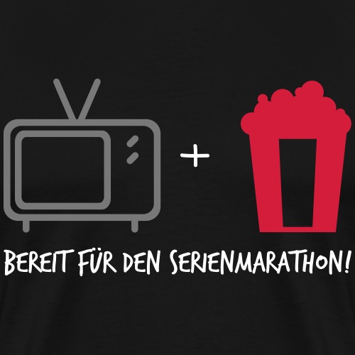 Serienmarathon - Männer Premium T-Shirt