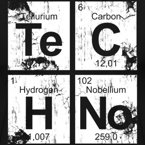 Dirty Techno Chemie - Männer Premium T-Shirt