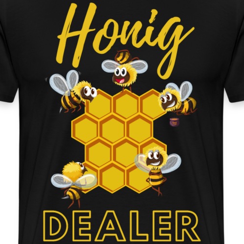 Honig Dealer - Bienen und Honigwaben - Männer Premium T-Shirt