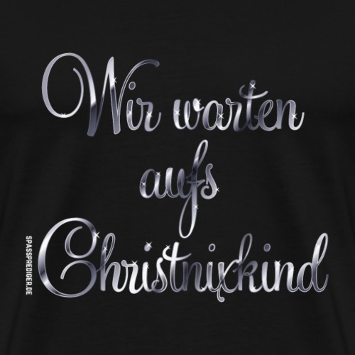 Christnixkind, Silber - Männer Premium T-Shirt