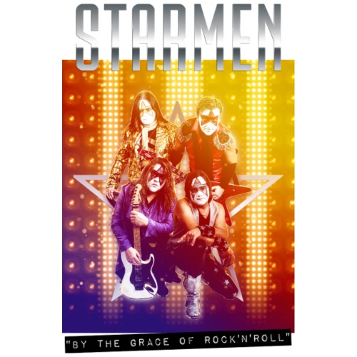 Starmen By the Grace of Rock'n'Roll - Men's Premium T-Shirt