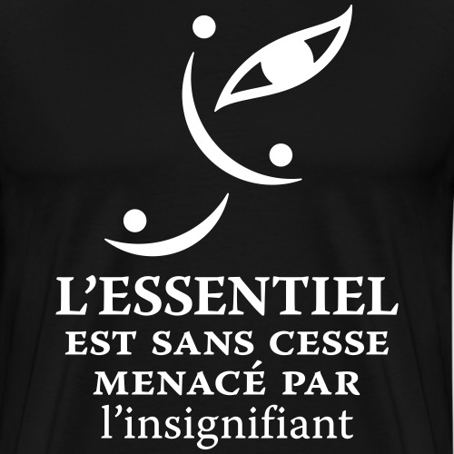 L’Essentiel (monochrome) - T-shirt Premium Homme