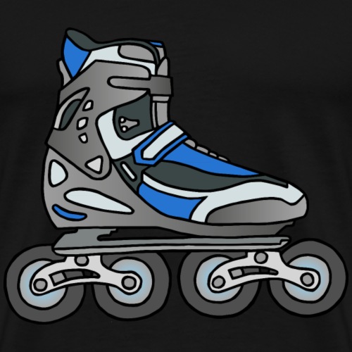 Inlineskater Rollerblades - Männer Premium T-Shirt