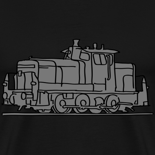 Diesel-Lokomotive 2 - Männer Premium T-Shirt