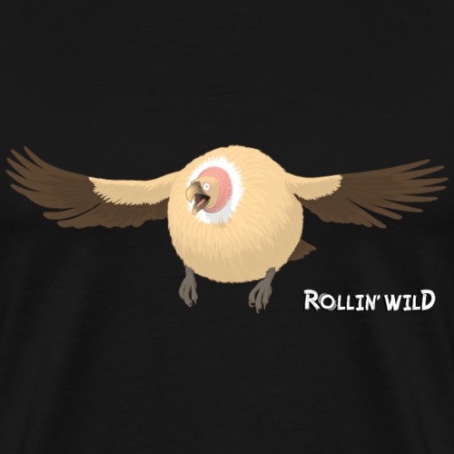 Rollin' Wild - Vulture - Men's Premium T-Shirt