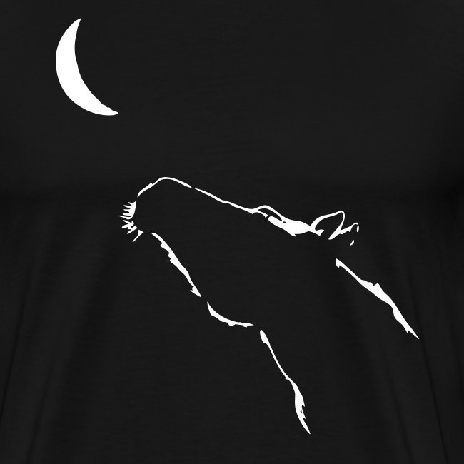 moon horse - Männer Premium T-Shirt