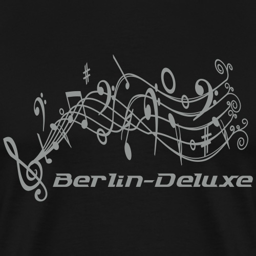 Berlin Deluxe Noten Motiv - Männer Premium T-Shirt