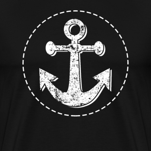 Nautik Anker Logo - Männer Premium T-Shirt