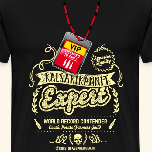 Kalsarikännit Expert T Shirt - Männer Premium T-Shirt