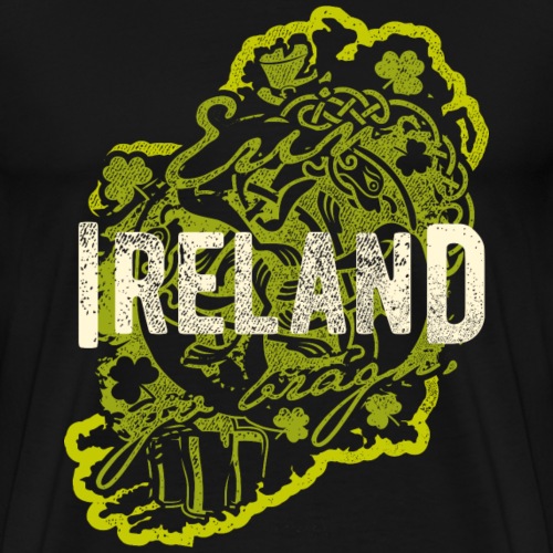 Ireland T Shirt Design - Männer Premium T-Shirt