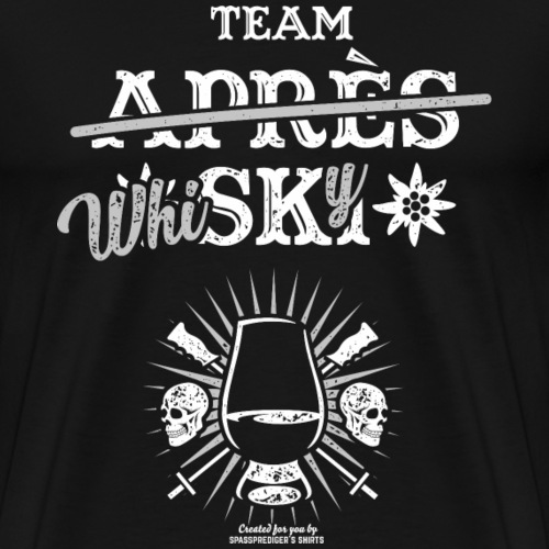 Apres Ski T Shirt Whisky - Männer Premium T-Shirt