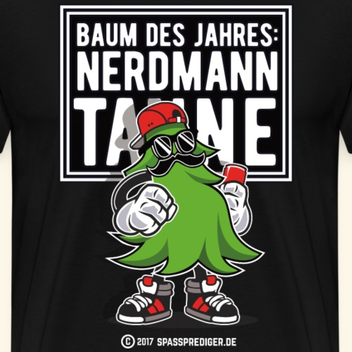 Nerdmanntanne T Shirt für Nerds & Geeks - Männer Premium T-Shirt