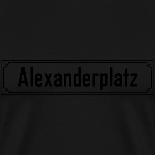 Alexanderplatz BERLIN - Männer Premium T-Shirt