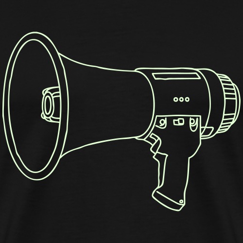 Megafon / Megaphon - Männer Premium T-Shirt