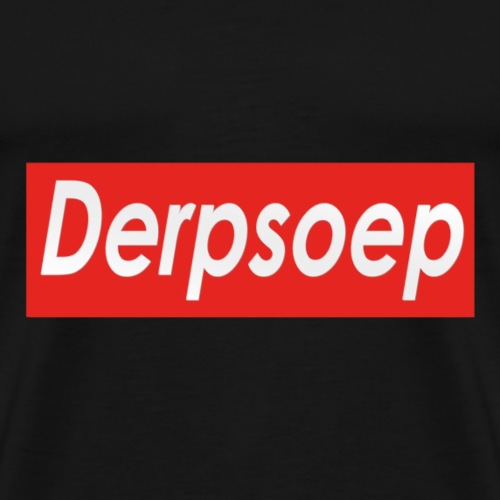 Derpsoep Sup-reme parodie - Mannen Premium T-shirt
