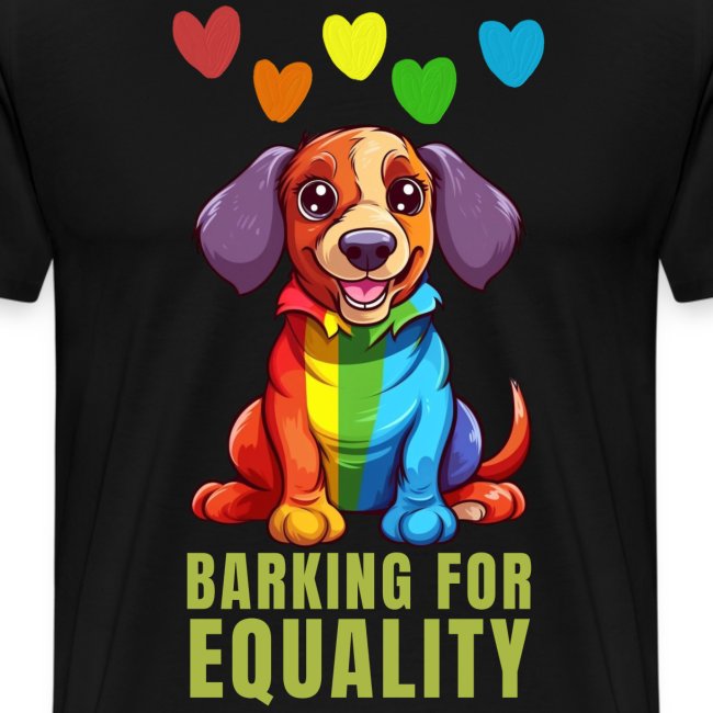 Barking for equality - Gay pride