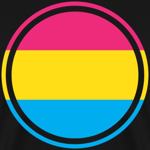 Circle Pan Pride - Männer Premium T-Shirt