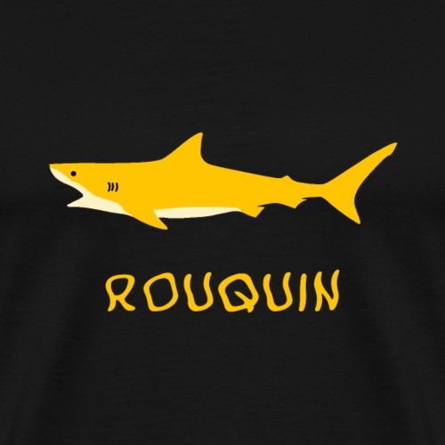 ROUQUIN (requin, roux, orange) - T-shirt Premium Homme
