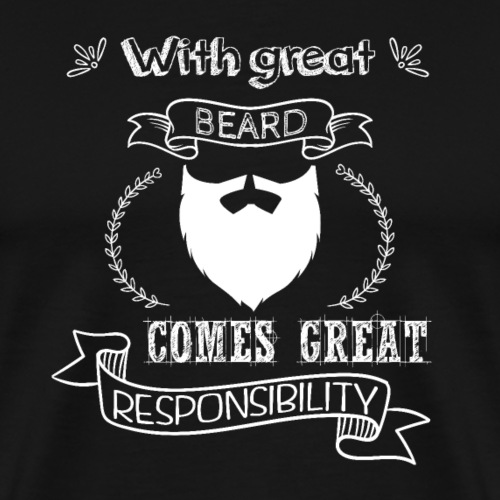 Great beard - Men's Premium T-Shirt