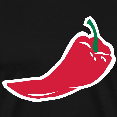 Chili T Shirt Chili Pepper - Chilischote - Männer Premium T-Shirt
