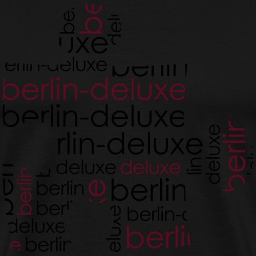 Berlin Deluxe Puzzle Motiv - Männer Premium T-Shirt