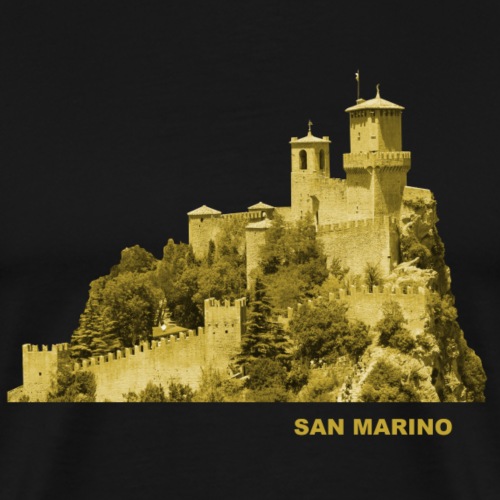 San Marino Republik Europa Citta di San Maino - Männer Premium T-Shirt