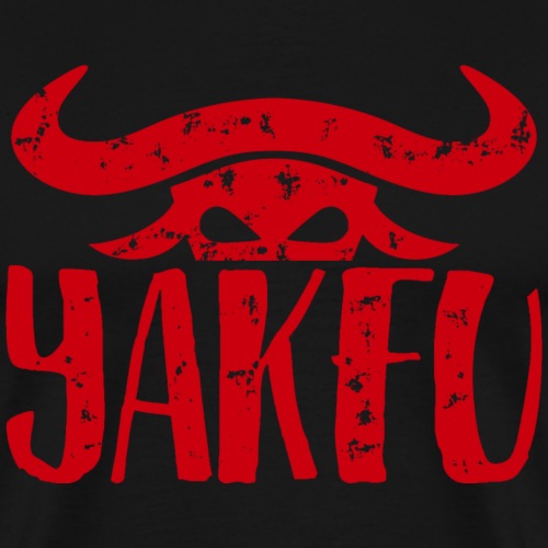 YakFu (Red) - Männer Premium T-Shirt